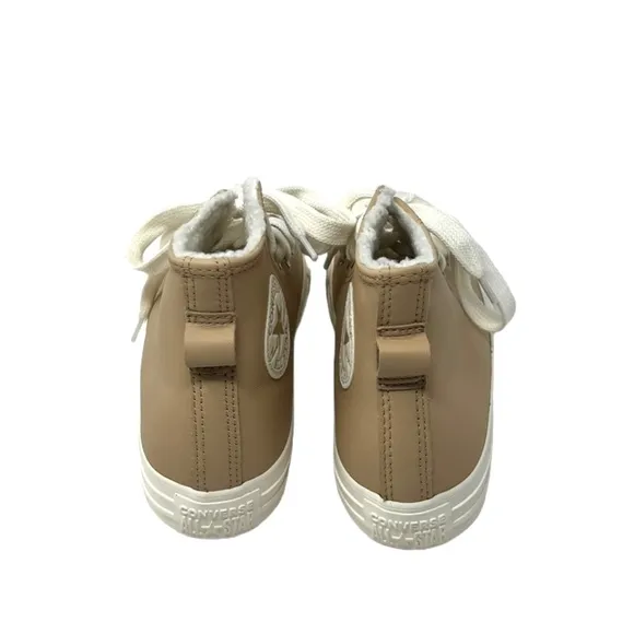Converse CTAS Hi Leather Faux Fur Epic Dune Sneakers Casual Women Shoes A07945C