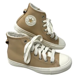 Converse CTAS Hi Leather Faux Fur Epic Dune Sneakers Casual Women Shoes A07945C