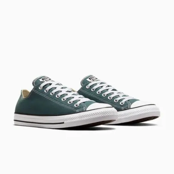 Converse CTAS Ox Midnight Clover/White/Black Canvas Unisex Sneakers M-8.5 W-10.5