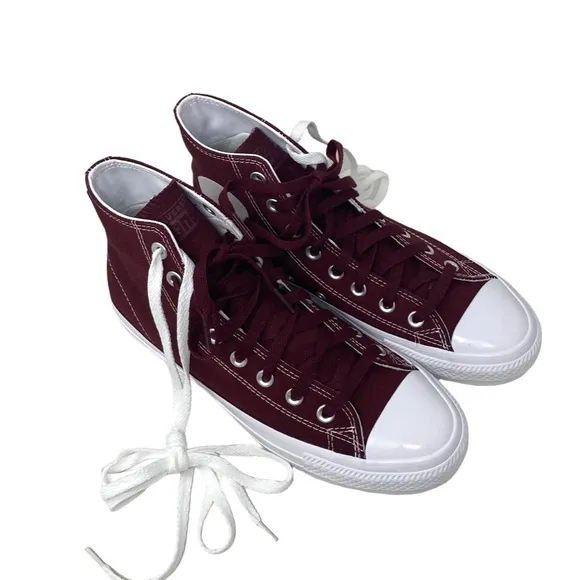 Converse CTAS Pro Hi Shoe For Women Canvas Deep Bordeaux Sneakers Casual 171322C