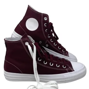 Converse CTAS Pro Hi Shoe For Women Canvas Deep Bordeaux Sneakers Casual 171322C