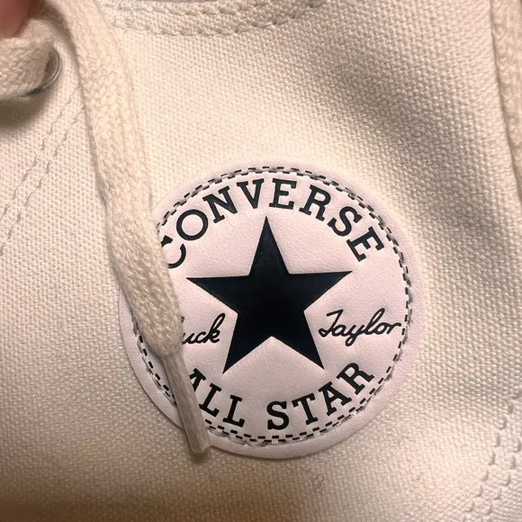 Converse CX All Star white thick sole sneakers woman 9.5 woman 8‎ men NWOT
