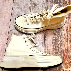 Converse CX All Star white thick sole sneakers woman 9.5 woman 8‎ men NWOT