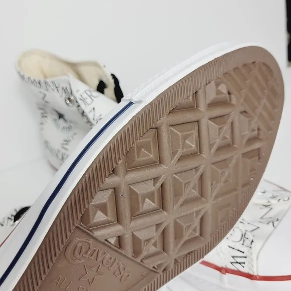 Converse J W Anderson Chuck Taylor white High Top Sneakers Mens 12 women 14 new