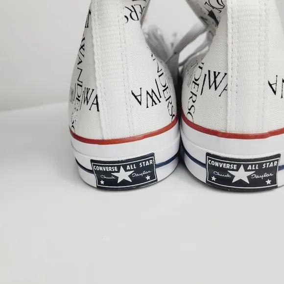 Converse J W Anderson Chuck Taylor white High Top Sneakers Mens 12 women 14 new