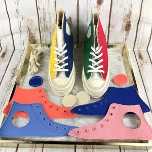 Converse Joshua Vides x Chuck 70 Hi Interchangeable Panels Multicolor Sneakers
