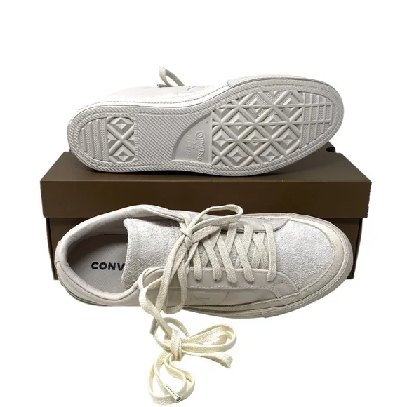 Converse One Star x NOTRE Low White Suede Canvas Women's Sneakers Custom A01630C