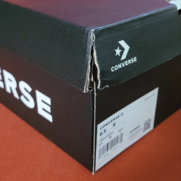 CONVERSE Run Star Hike Egret/Egret/Sunrise Pink Sneakers Women Size 8
