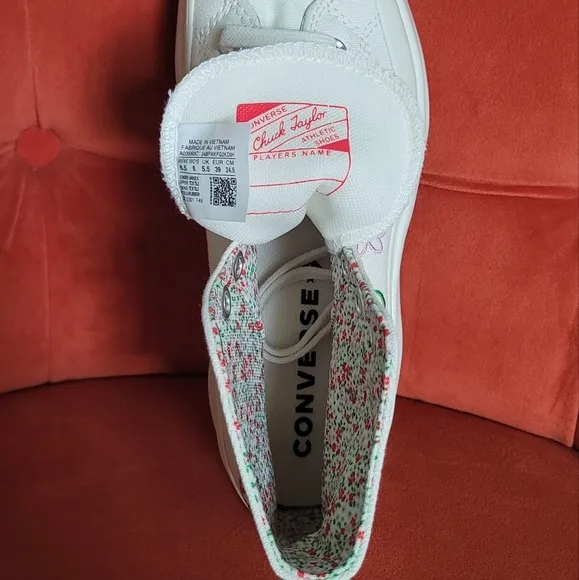 CONVERSE Run Star Hike Egret/Egret/Sunrise Pink Sneakers Women Size 8