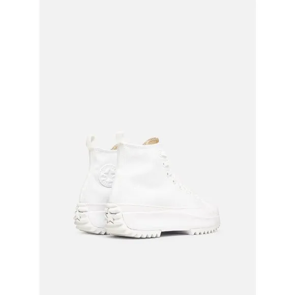 Converse Run Star Hike Platform Sneakers White Canvas