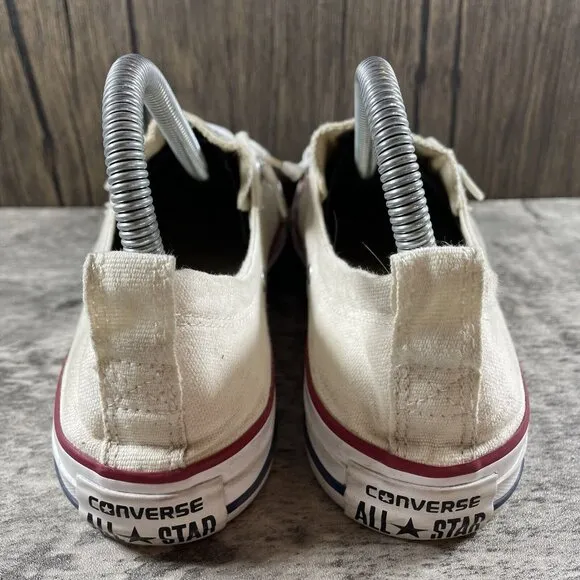 Converse Sneakers Womens 8 Chuck Taylor All Star Shoreline Shoes Beige Canvas