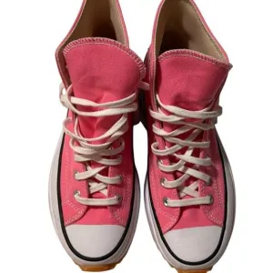 Converse Sz 9 Pink High Top Sneakers Run Star Hike Platform Womens