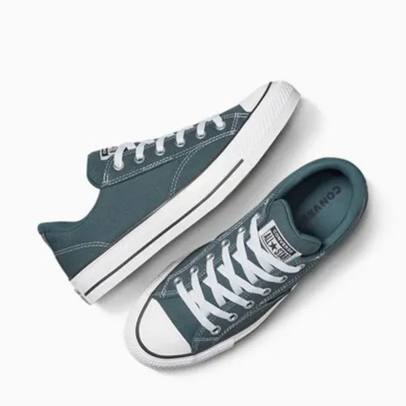 Converse True Nature/ White and Black Sneakers with Canvas Upper