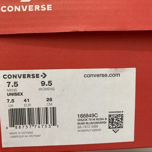 Converse Twisted Prep Chuck 70 High Top Sneakers