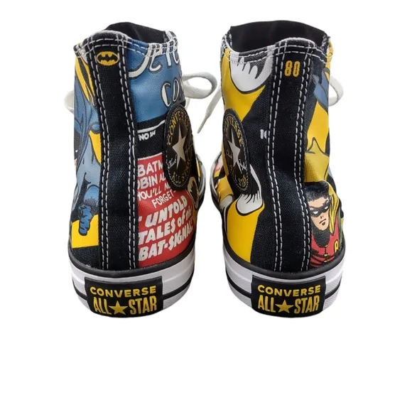Converse Unisex Batman 80th Anniversary Sneakers (M 5.5 W 7.5)