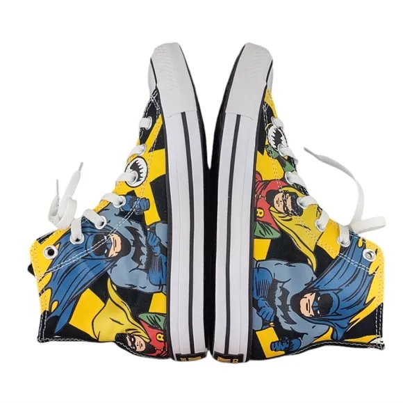 Converse Unisex Batman 80th Anniversary Sneakers (M 5.5 W 7.5)