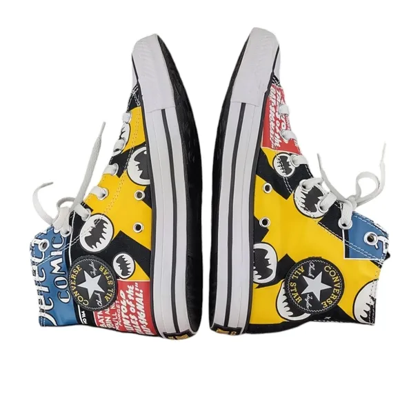 Converse Unisex Batman 80th Anniversary Sneakers (M 5.5 W 7.5)
