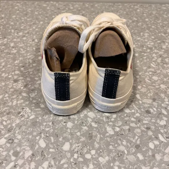 Converse x PLAY Comme des Garçons Chuck 70 Unisex Low Oxford M 7 / W 9 EUC
