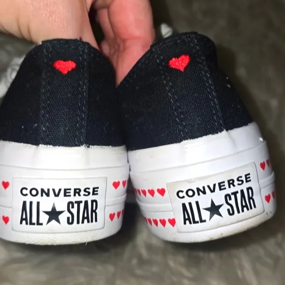 CONVERSEChuck Taylor All Star Lift Love Fearlessly Low Top Casual Sneakers 5