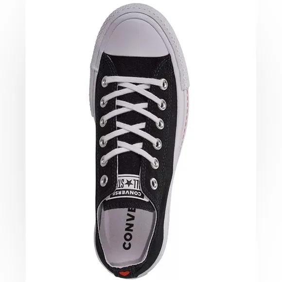 CONVERSEChuck Taylor All Star Lift Love Fearlessly Low Top Casual Sneakers 5