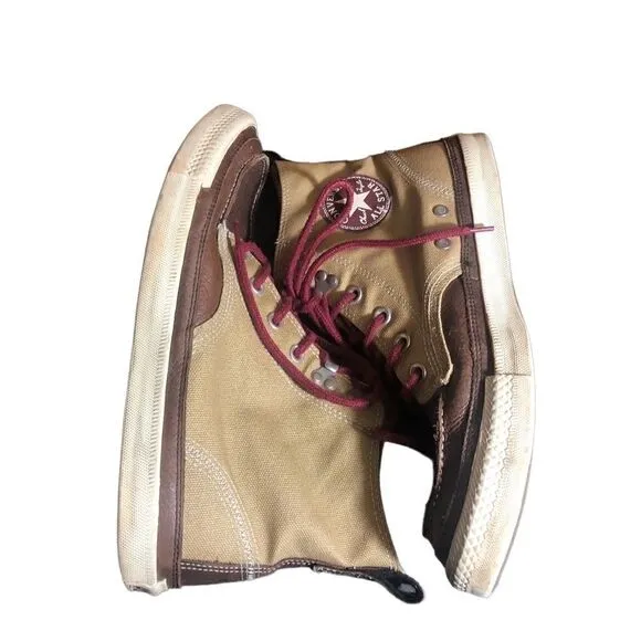 Converse Chuck Taylors All Star Hiker High Tops Canvas Leather 9.5