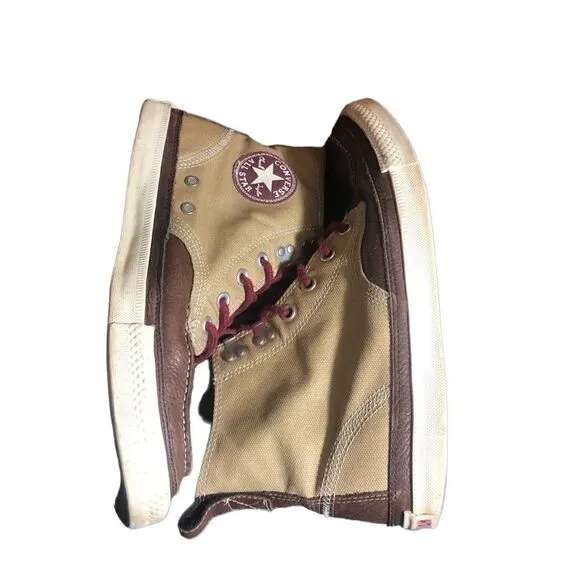 Converse Chuck Taylors All Star Hiker High Tops Canvas Leather 9.5