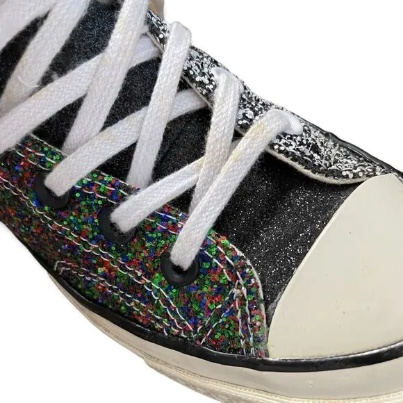 CONVERSE x JW ANDERSON Glitter Chuck Taylor All Star 70 Hi Sneakers 6.5