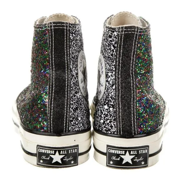 CONVERSE x JW ANDERSON Glitter Chuck Taylor All Star 70 Hi Sneakers 6.5