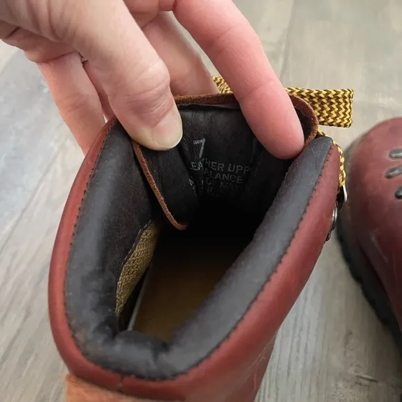 Coolest Vintage Northlake Leather Lace Up Hiking Boots - 7