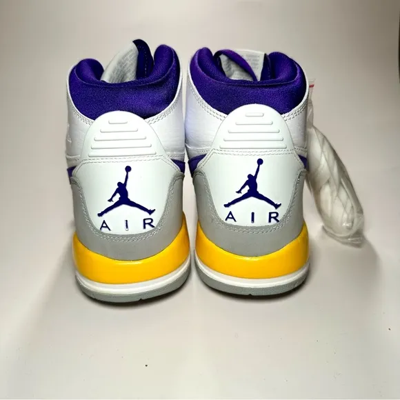COPY - Air Jordan Legacy 312 GS Lakers High Sneakers. New in Box