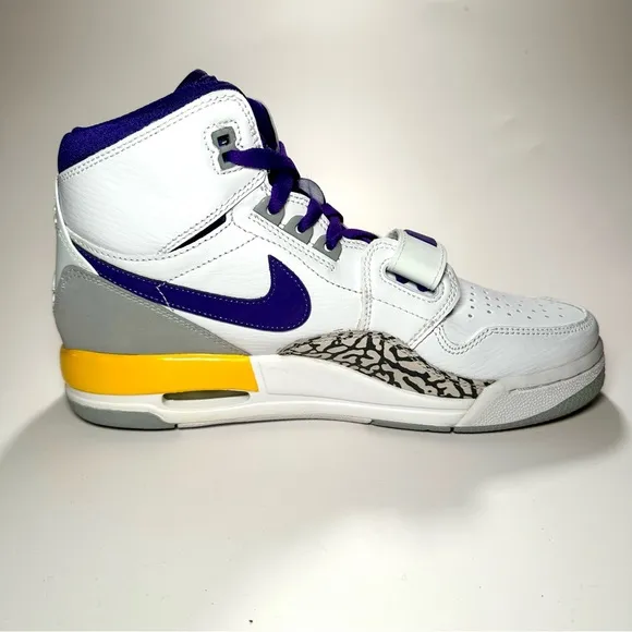 COPY - Air Jordan Legacy 312 GS Lakers High Sneakers. New in Box