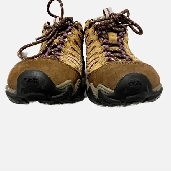 COPY - Oboz Women’s Sawtooth 1 Low Waterproof Brown/Tan Leather Hiking Boots Si…