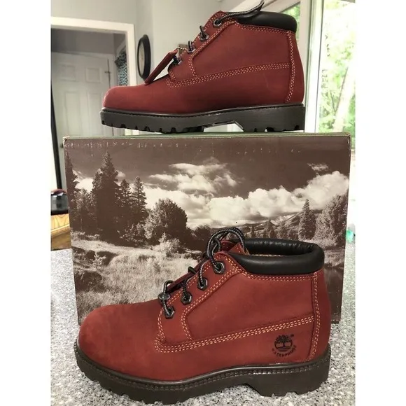 COPY - 𝅺TIMBERLAND Women’s Size 6 Red Nellie Chukka Hiking Waterproof Boots New…