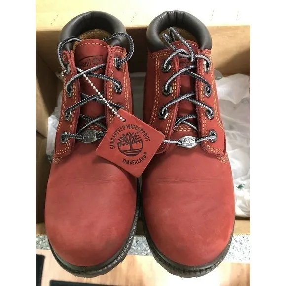 COPY - 𝅺TIMBERLAND Women’s Size 6 Red Nellie Chukka Hiking Waterproof Boots New…