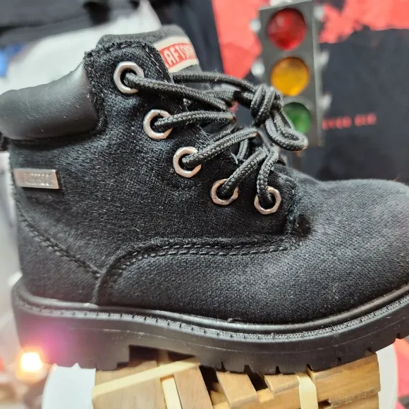Craft Black Kids Shoes