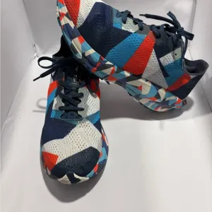 Craft Blue and Red Athletic Shoes for Dynamic Performance