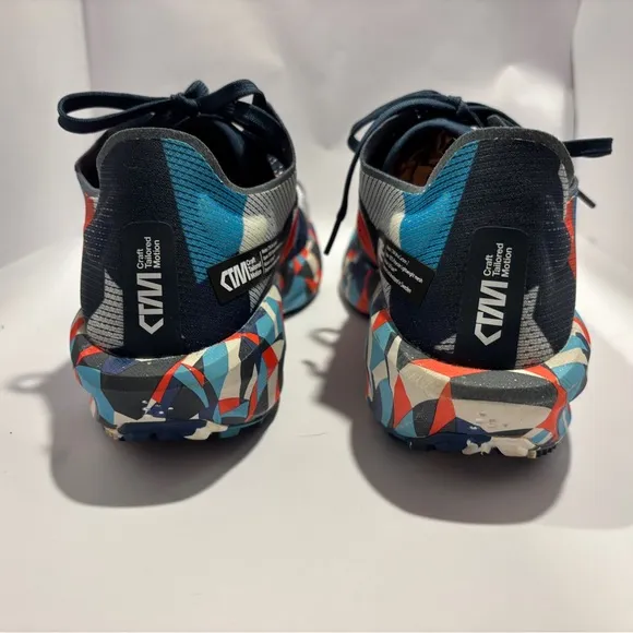 Craft Blue and Red Athletic Shoes for Dynamic Performance