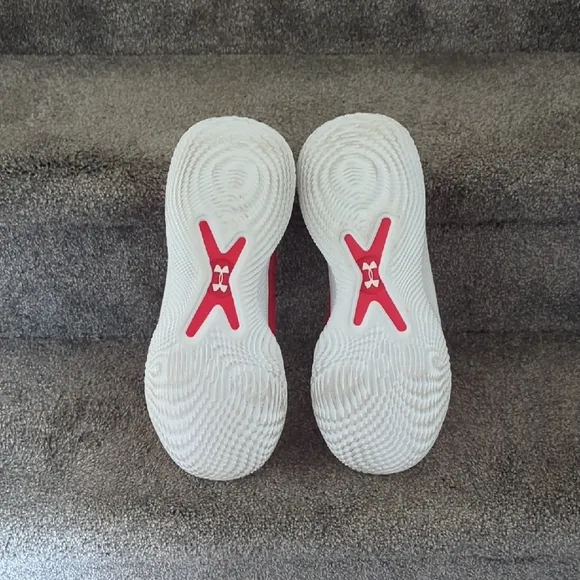 Curry Red Athletic Sneakers