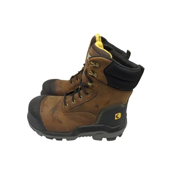 Dakota Men's 8&quot; 8570 Comp Toe Comp Plate FreshTech Work Boots Brown Size 10M