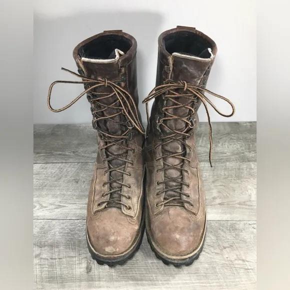 Danner 69000 Gore-Tex Mountain Leather Hiking Hiker Trekking Mens Boots Size 9 D