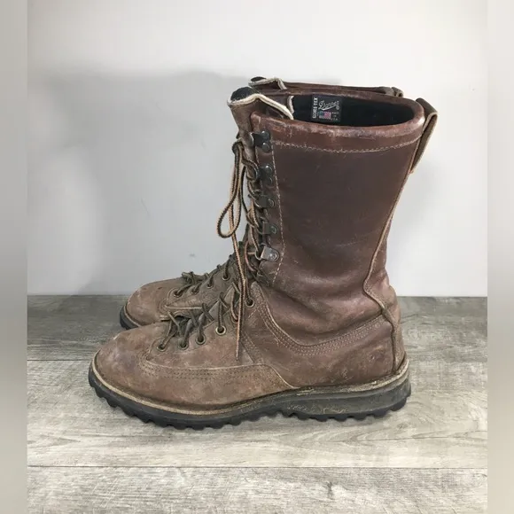 Danner 69000 Gore-Tex Mountain Leather Hiking Hiker Trekking Mens Boots Size 9 D