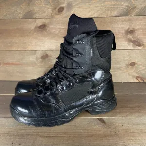 Danner kinetic Mens size 11 shoes black leather waterproof combat boots