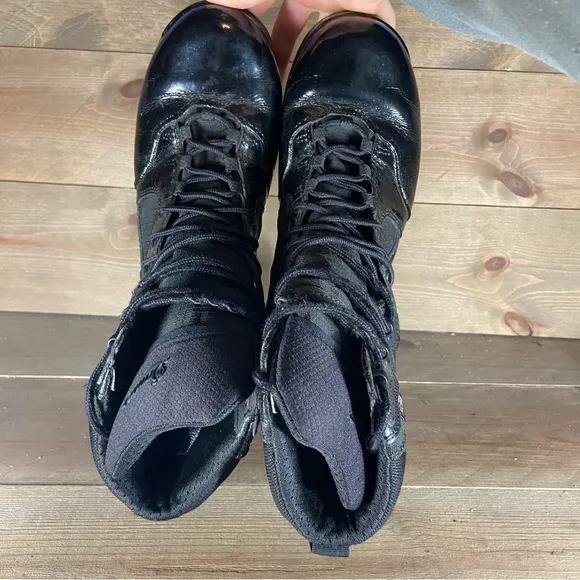 Danner kinetic Mens size 11 shoes black leather waterproof combat boots