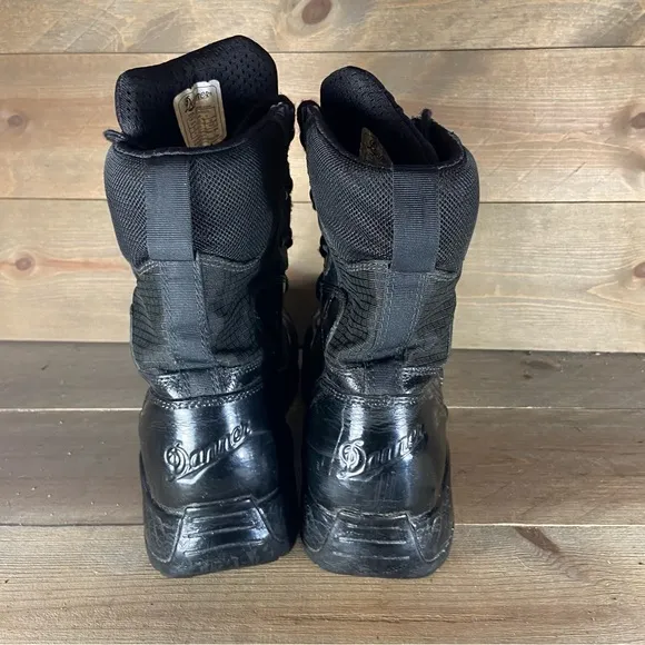 Danner kinetic Mens size 11 shoes black leather waterproof combat boots