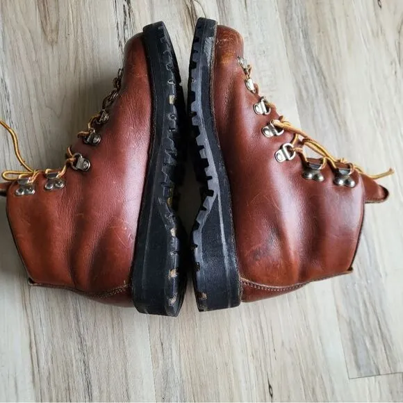 Danner Leather Hiking Boots Women Size 5.5M GUC Vintage