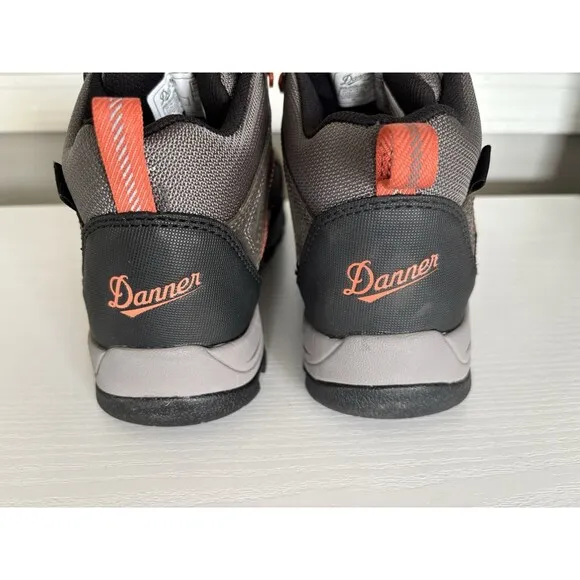 DANNER® RIVERSIDE WOMEN'S SIZING 4.5&quot; GRAY/ORANGE ST WORK BOOTS 15347 - Sz 7.5
