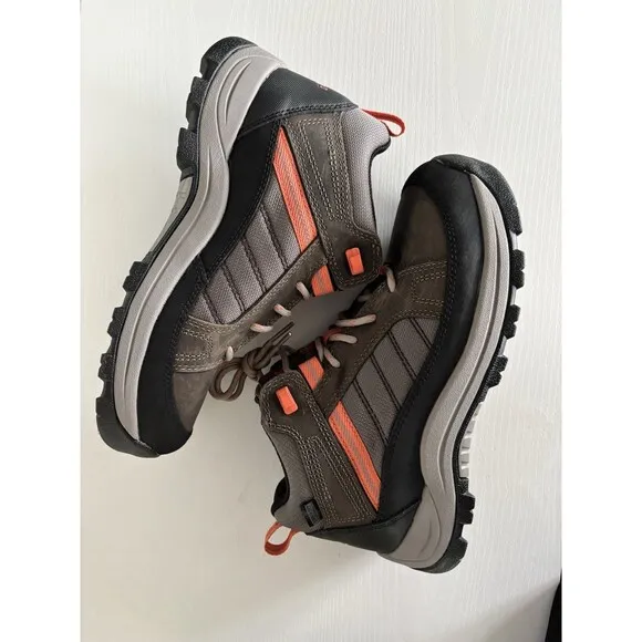 DANNER® RIVERSIDE WOMEN'S SIZING 4.5&quot; GRAY/ORANGE ST WORK BOOTS 15347 - Sz 7.5
