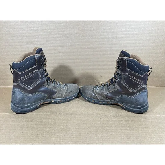 Danner Vicious GoreTex 8&quot; Plain Toe Work Boots 13866 Brown Leather Mens 11.5 D