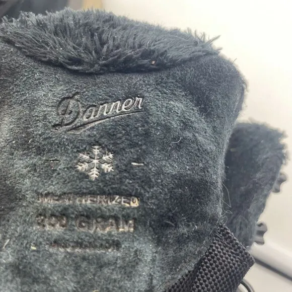 Danner Women's Inquire Mid Winter‎ 5&quot; Hiking Boots, Sz US 9, Black/Gray, 64570