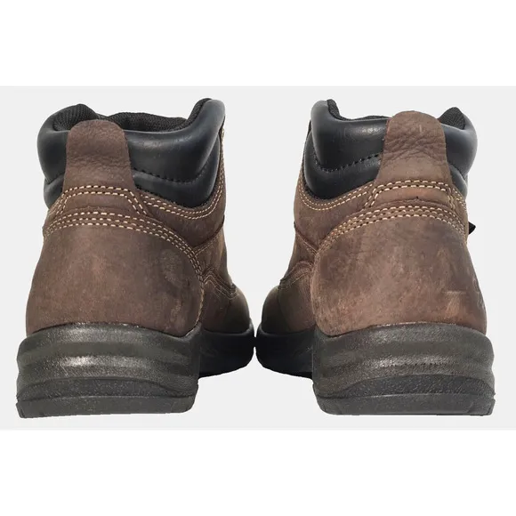 Danner Womens Sz 6.5 M Caliper 5&quot; Brown Leather Waterproof Work Boots 19460 USA